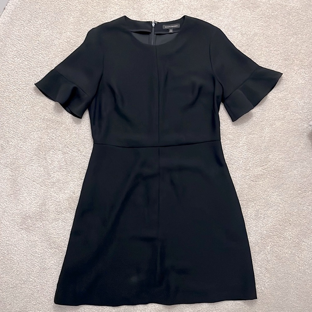 Black Banana Republic A-line dress